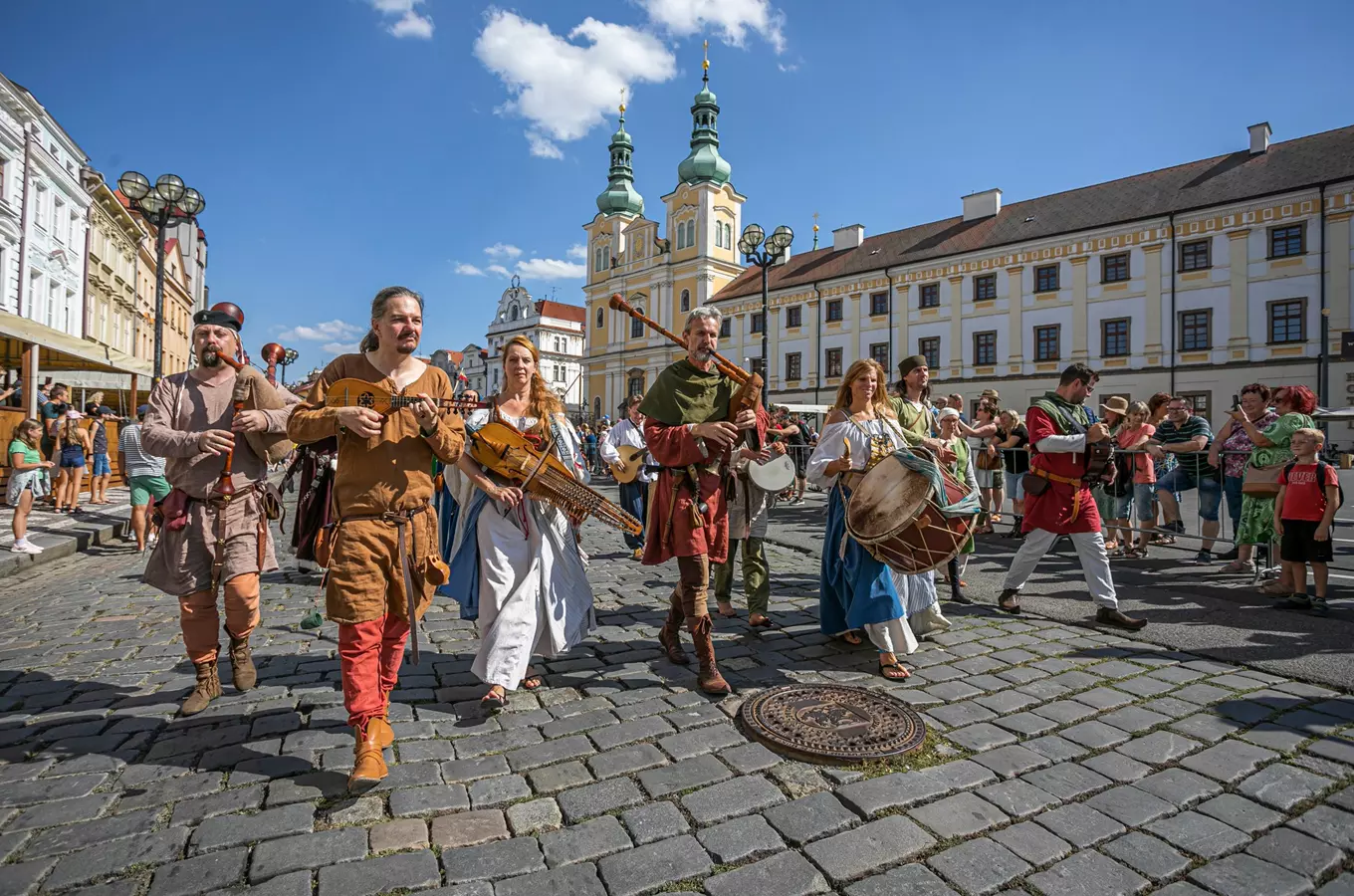 Festa da Rainha Eliska, em Hradec Kralov&eacute;
